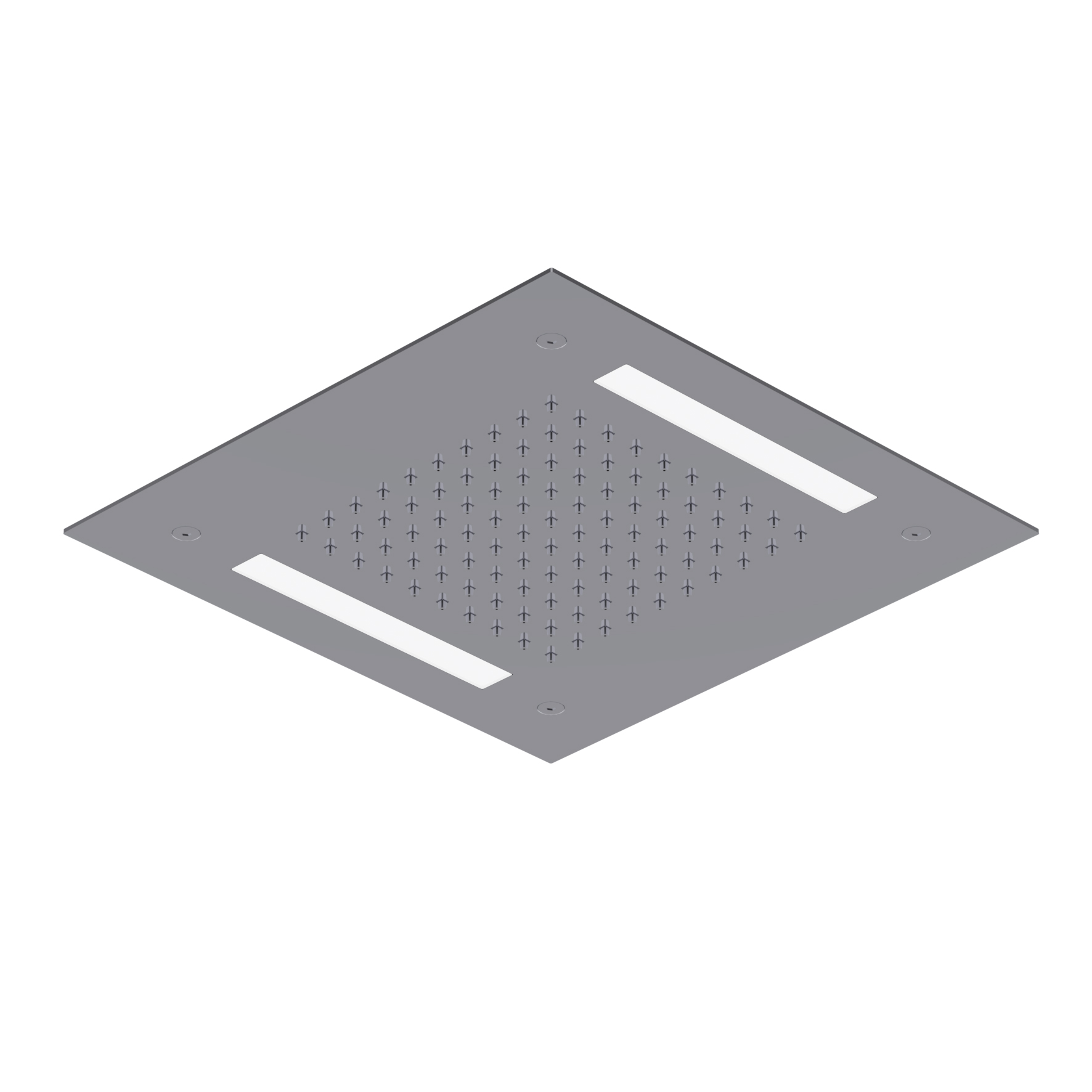 75IP05 Встроенная душевая лейка из нержавеющей стали с хромотерапией Ritmonio Shower heads