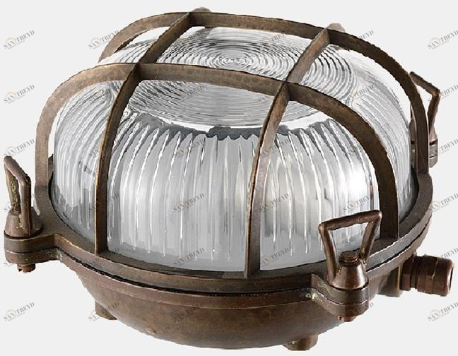 Il Fanale Потолочный светильник в черепаховой оправе из латуни Marina 247.38.oo /247.39.oo