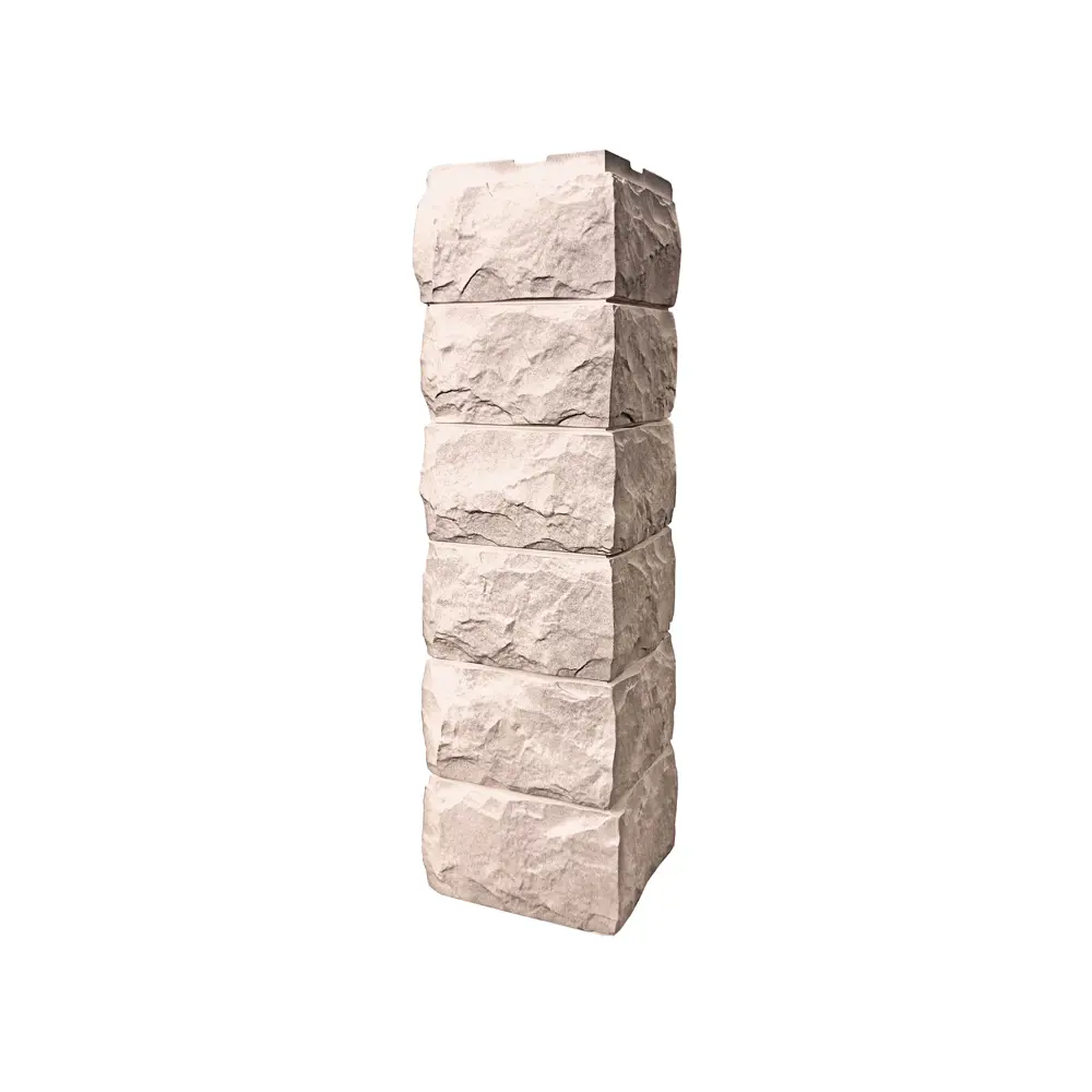 Угол наружный Fineber Скол цвет светло-бежевый STLM-2010819