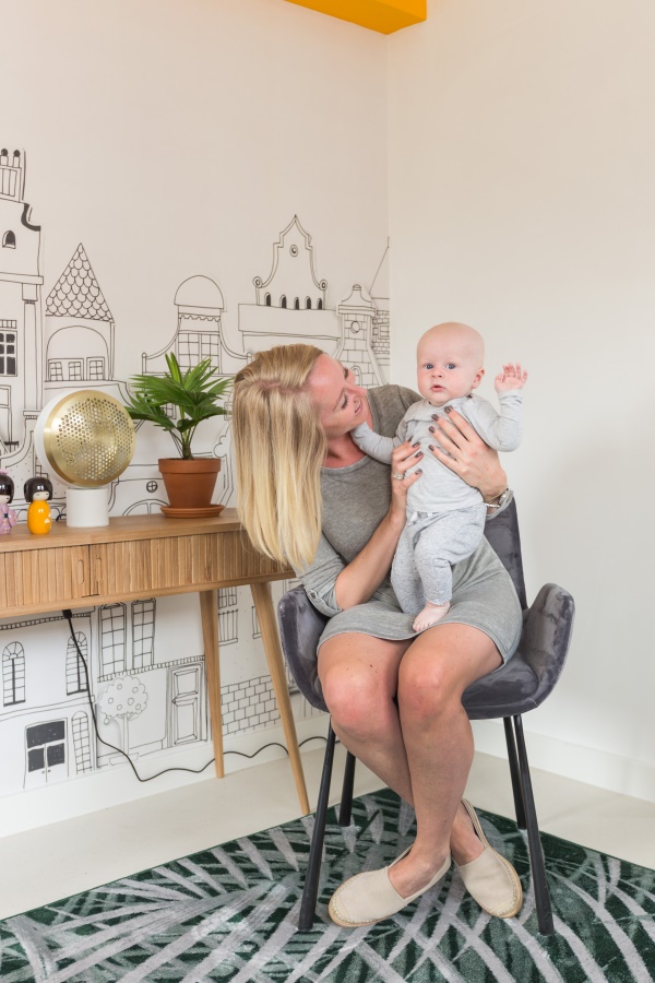 Кресло Brit розовое минимализм Zuiver 1200143 - Вид №1