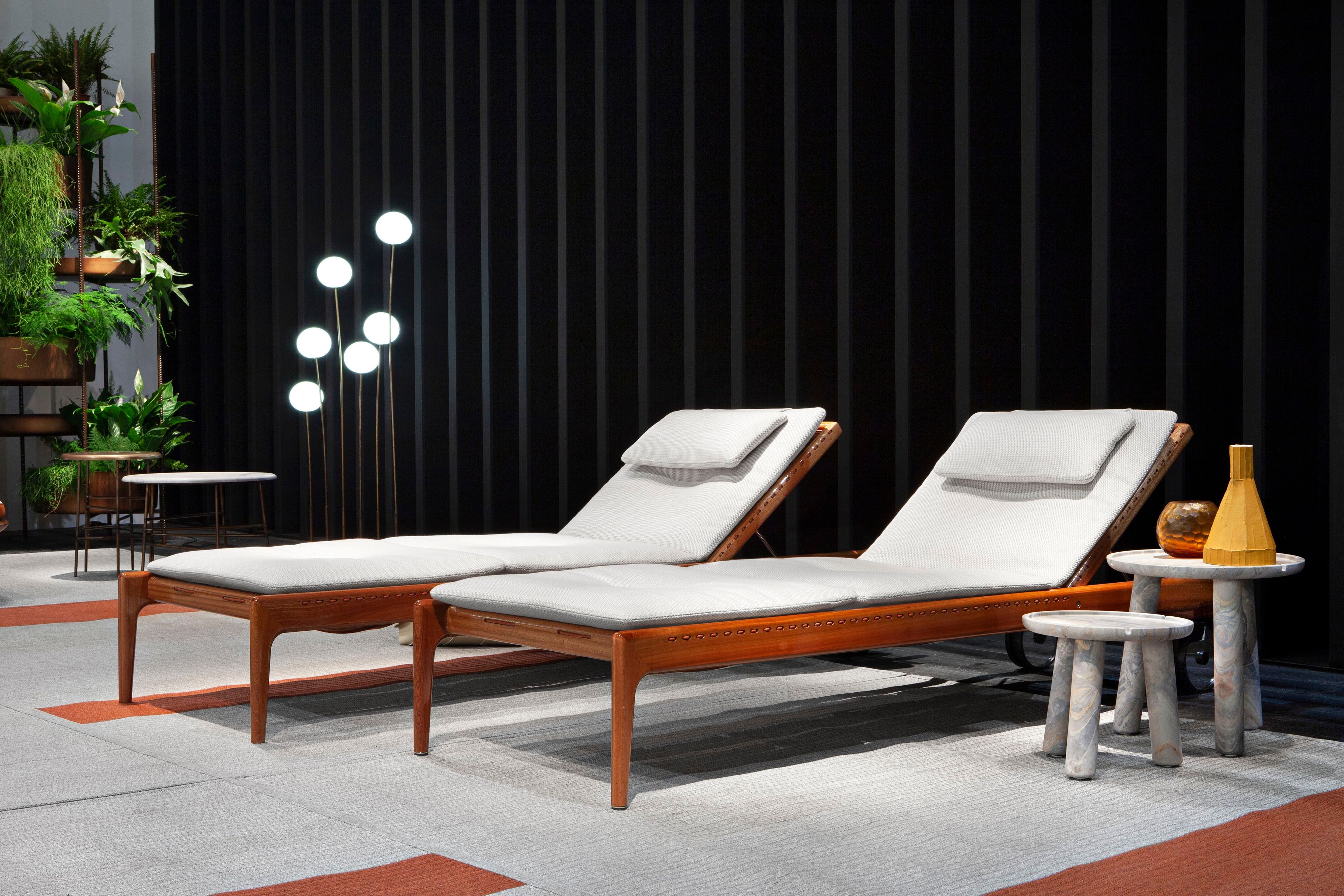 Шезлонг из красного дерева Exteta Levante ARCH-00108136 - Вид №10