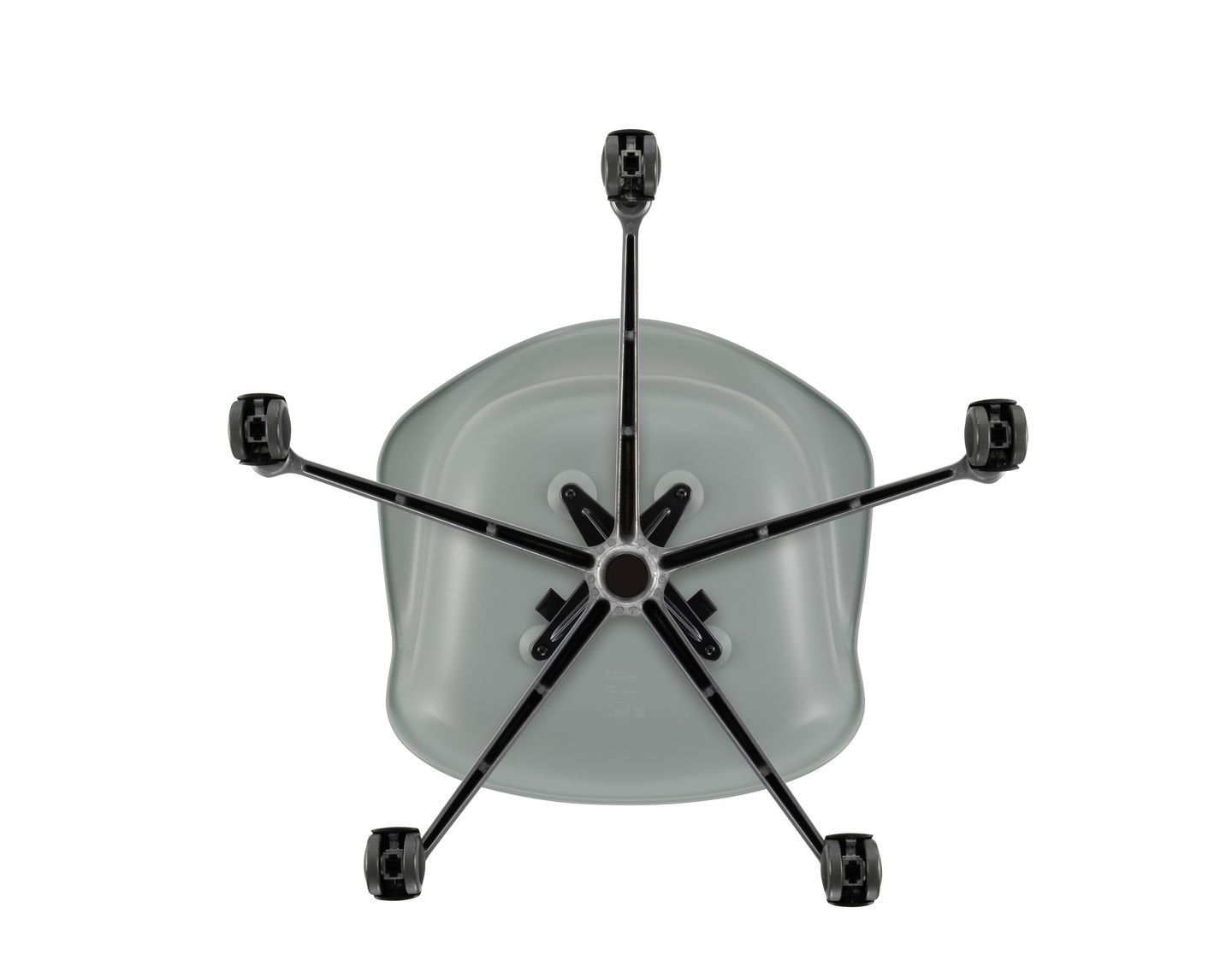 Ткань поворотный операционный офисный стул с подлокотниками VITRA Eames Plastic Chair ARCH-00120962 - Вид №23