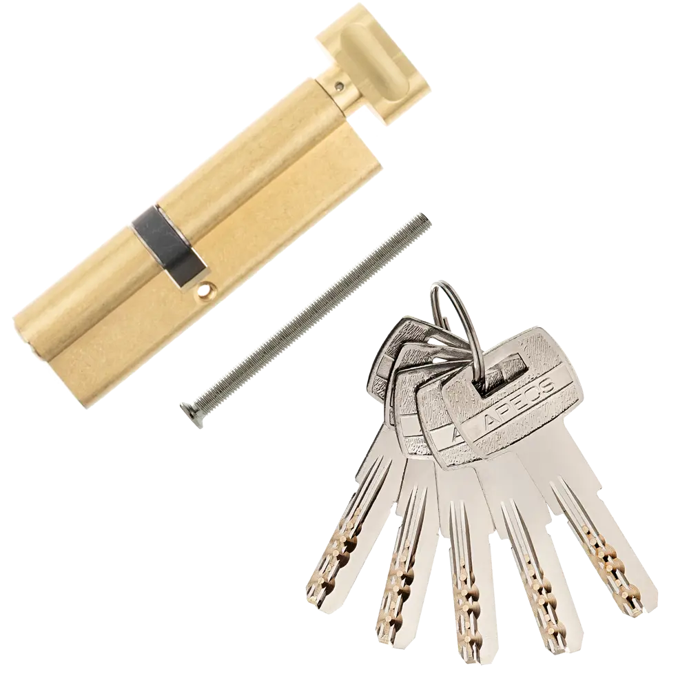 Цилиндровый механизм APECS Pro с защитой от взлома (ключ-вертушка) 84168066 SM STLM-0046678 - Вид №1