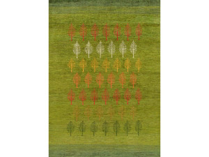 Прямоугольный шерстяной ковер