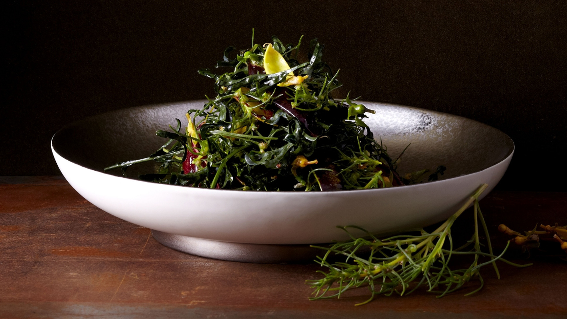 10583630 L’Objet Салатник 30см "Алхимия золотая" Фарфор  - Вид №2