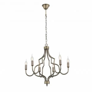Подвесная люстра ST Luce Forza SL365.303.06 ST LUCE ДИЗАЙНЕРСКИЕ, FORZA 138186 Бронза