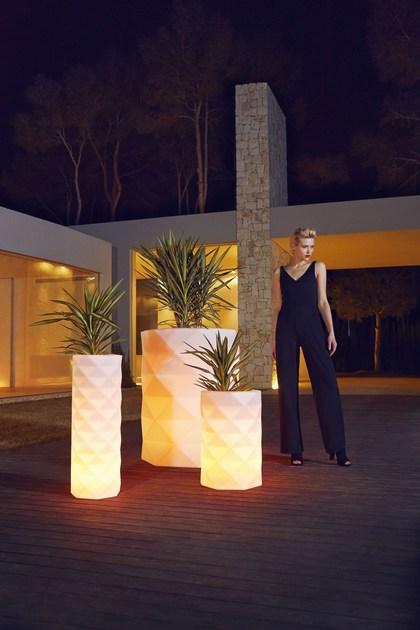 VONDOM Высокий садовый горшок с подсветкой Marquis sun-id-1507742 - Вид №5