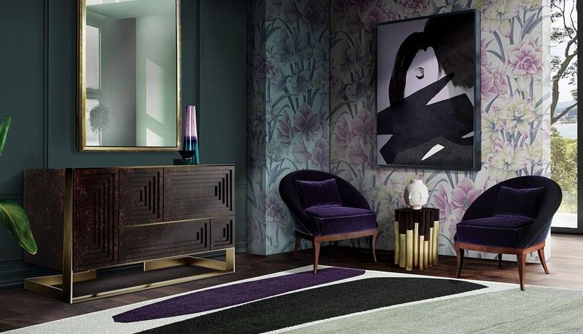 Malabar Буфет из лакированной древесины с распашными дверцами Venezia sun-id-1512835 - Вид №3