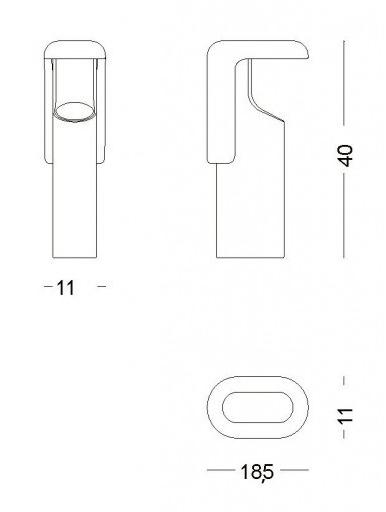 PIMAR Галогенная настольная лампа из камня Лечче  Ca56  - Вид №2