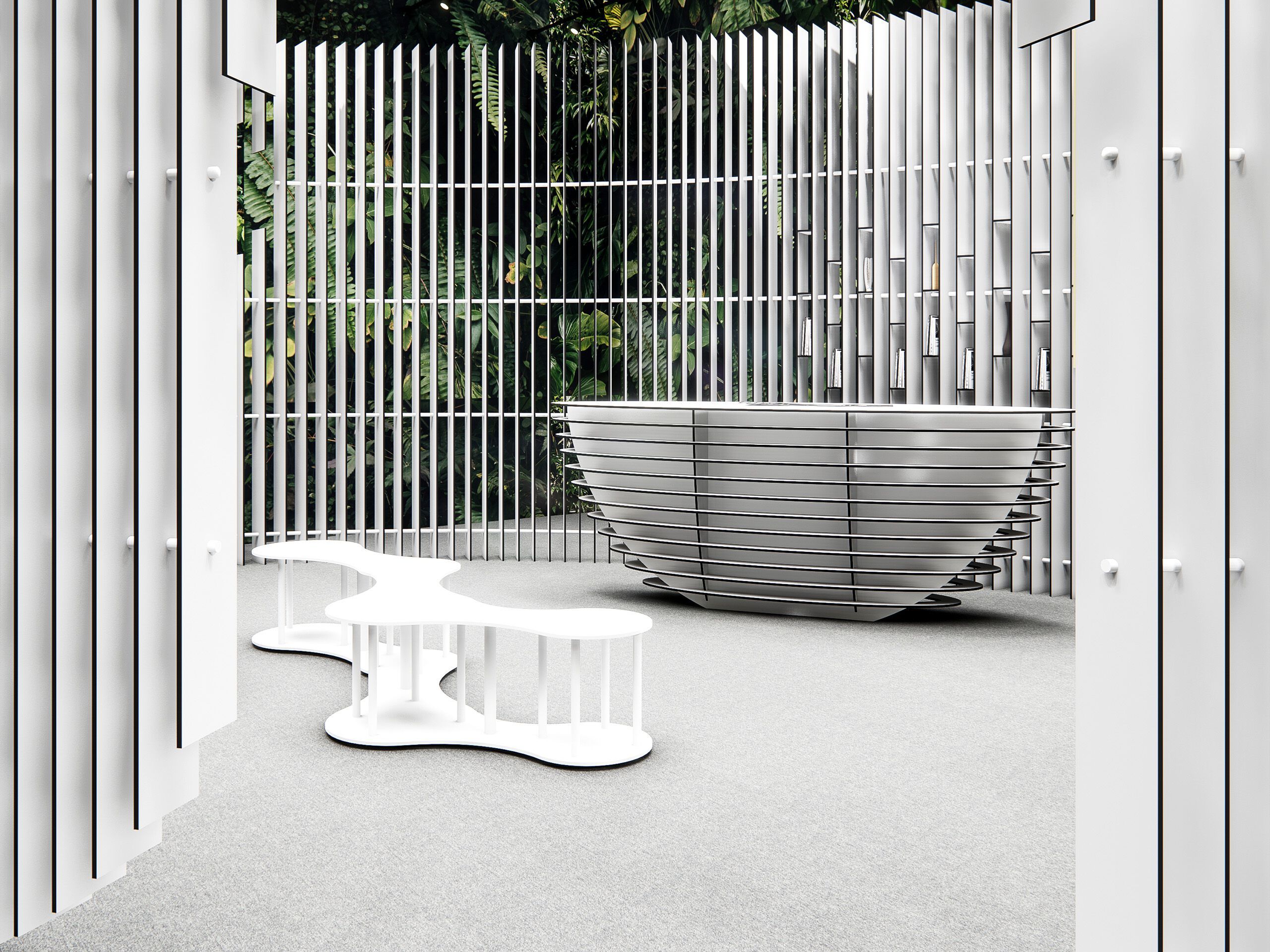 Banco reception MaxForm Shape ARCH-00034530