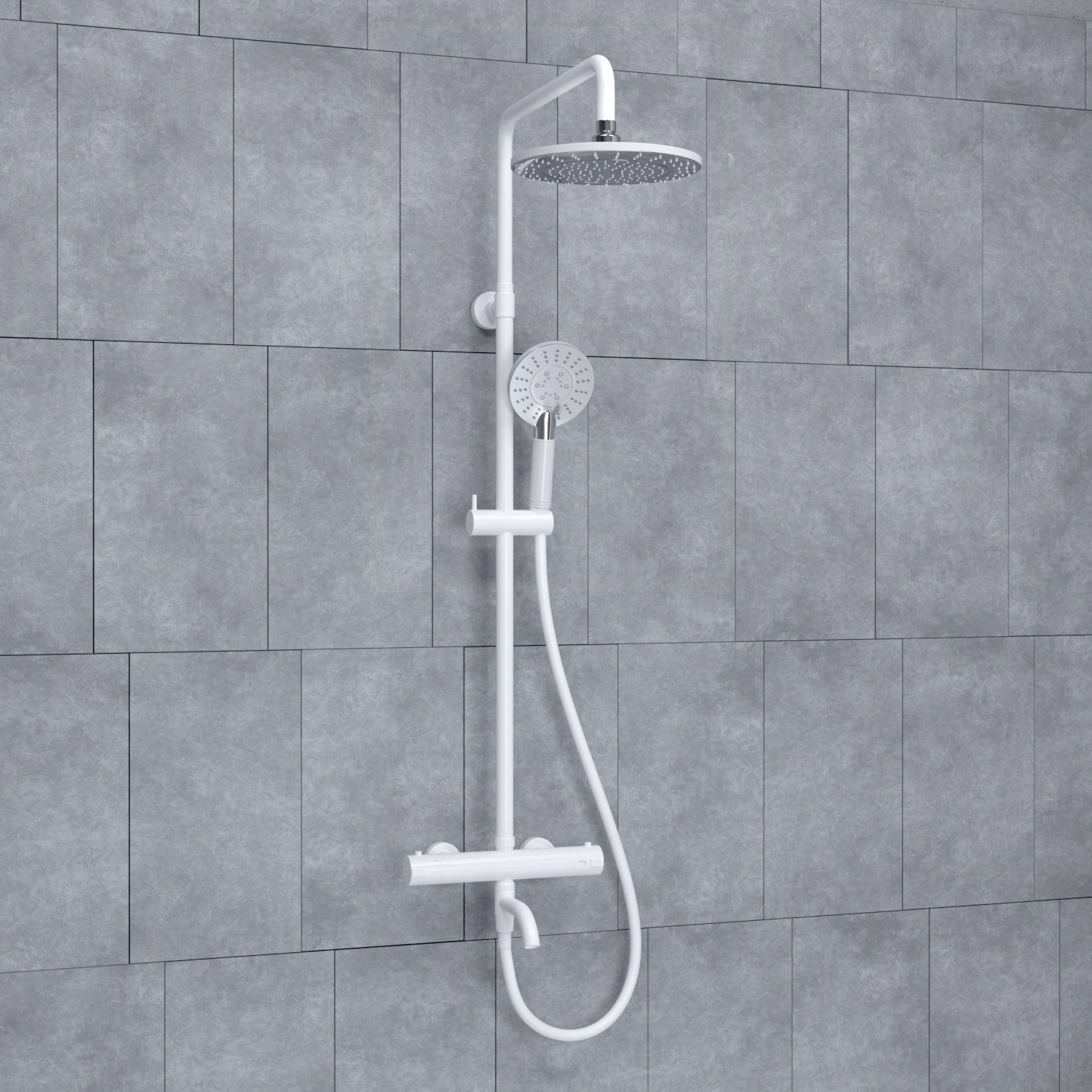 A188.067.058WM Thermo A188.067.058.WM Thermo Душевой комплект с термостатическим смесителем WasserKRAFT 