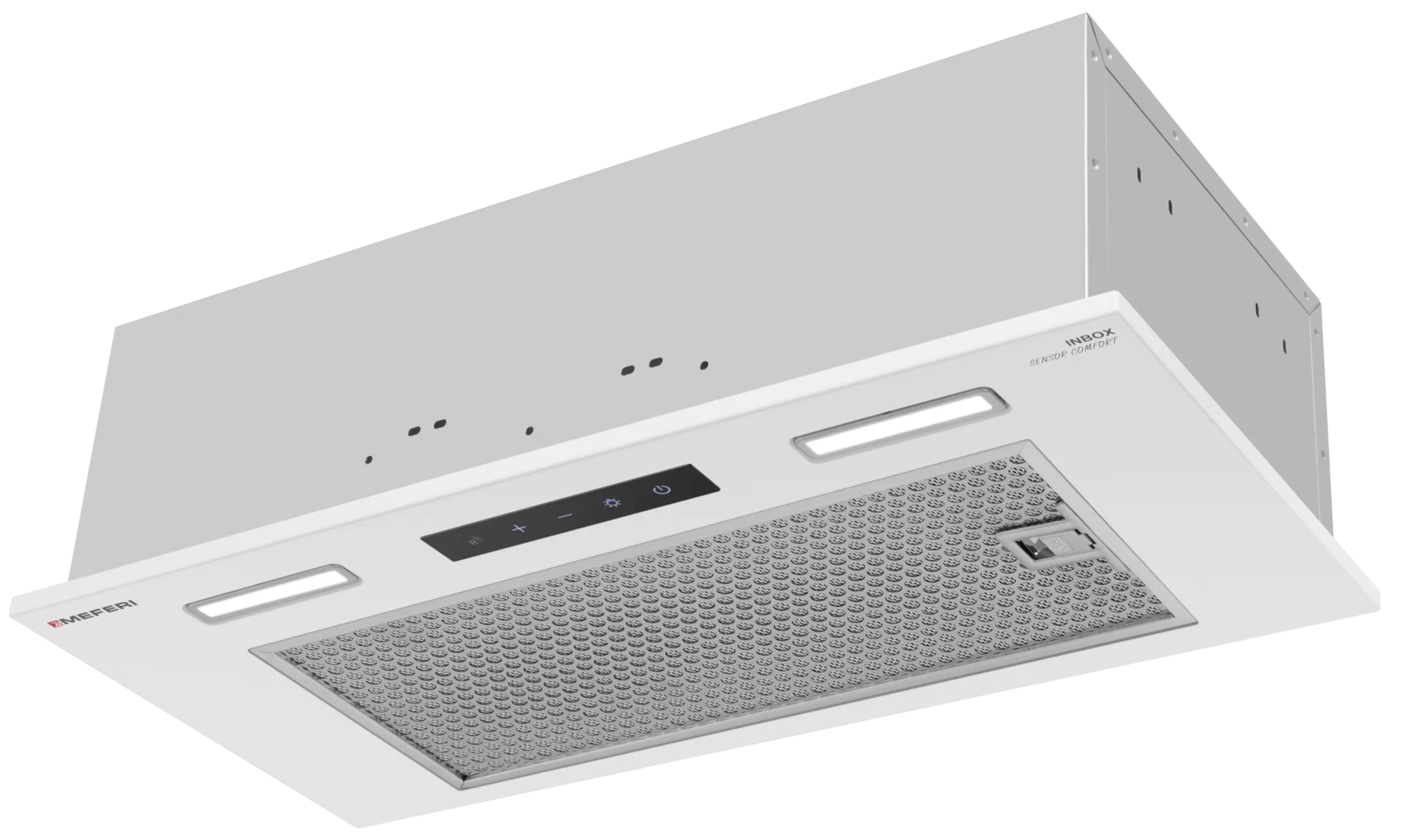 9270620 Вытяжка полновстраиваемая Meferi INBOX60WH SENSOR COMFORT белый STDN-0118406 - Вид №2