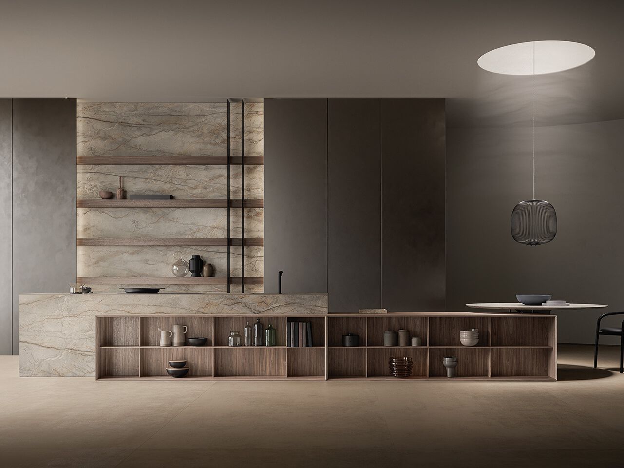 Керамогранит с мраморным эффектом Atlas Plan SILVER ROOT ARCH-00005054