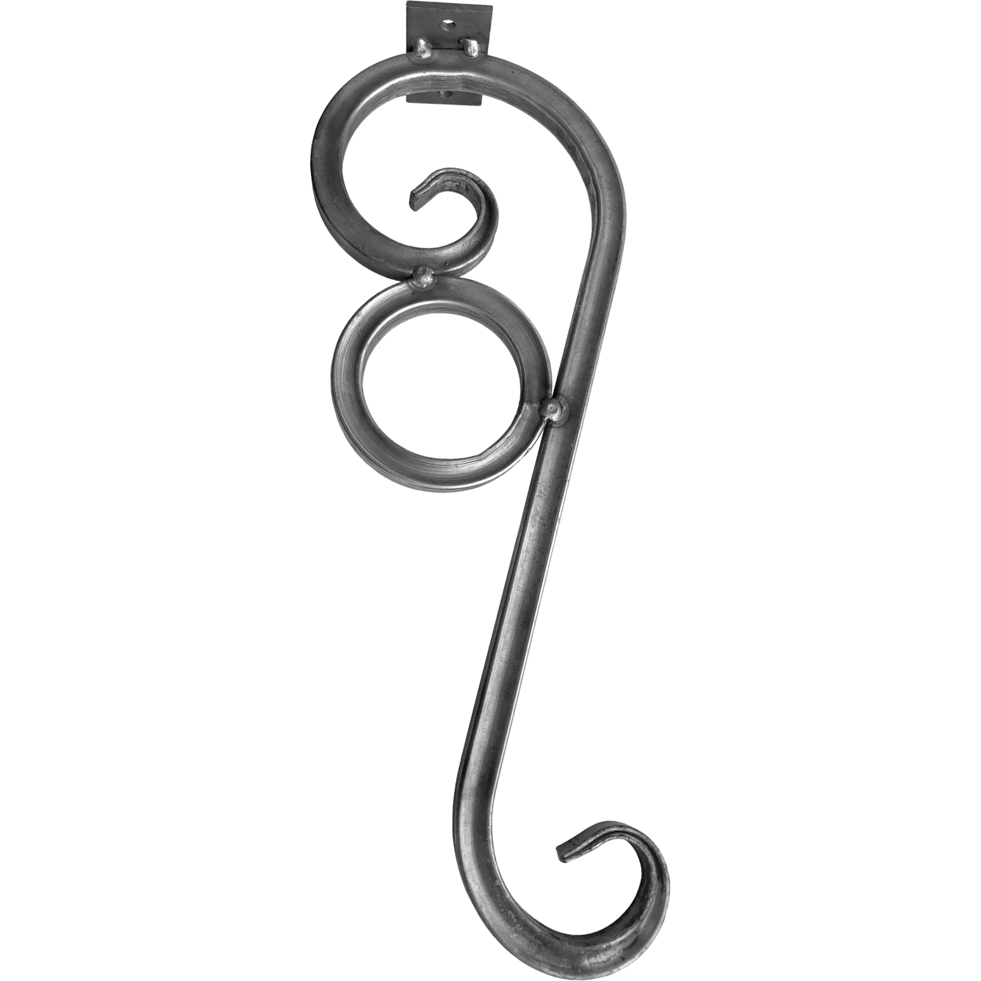 82104181 Ножка для табурета 420 мм, сталь, цвет серый Santreyd 