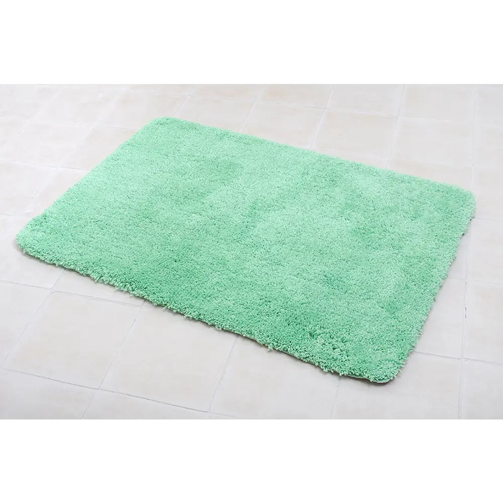 Коврик для ванной комнаты «Silenzio» 60х90 см цвет зелёный WESS STLM-2107137 - Вид №4