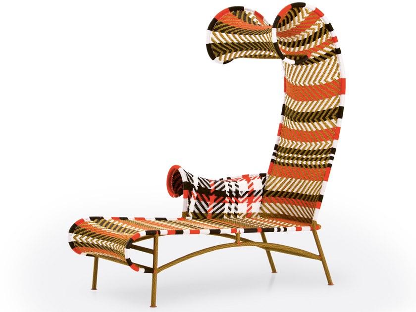 Moroso Садовая кушетка из цветных полиэтиленовых нитей M'afrique sun-id-1381407 - Вид №1