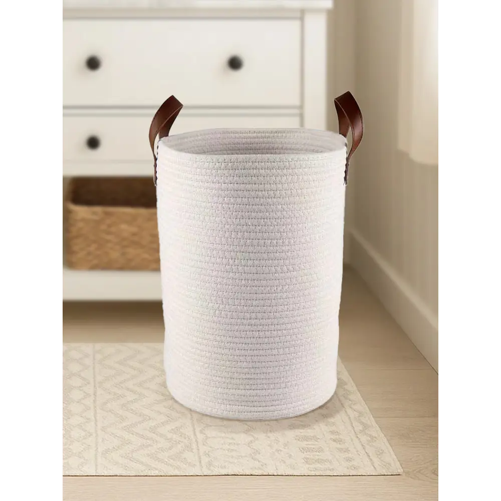 Корзина для хранения Zenfort Алматы 36л текстиль белый Симпл STLM-2006050 - Вид №2