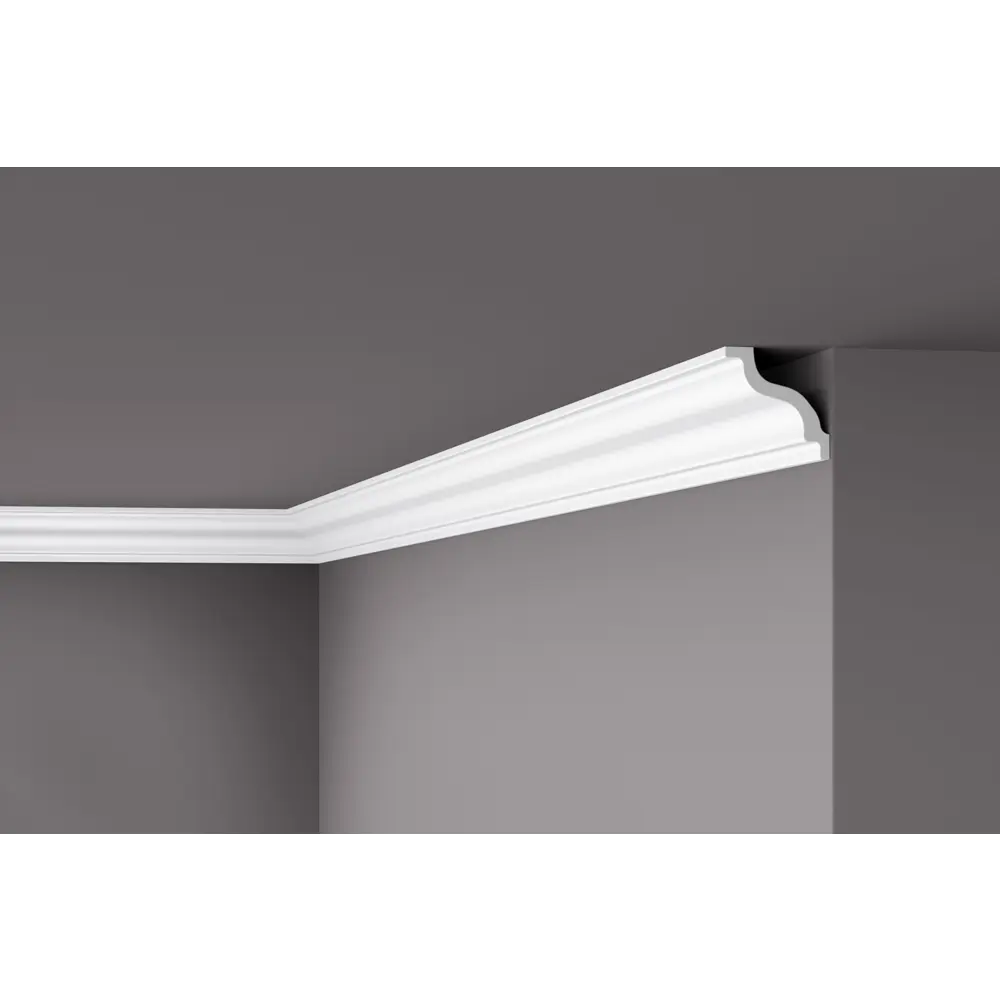 Плинтус потолочный NMC LX-72 белый 70x70x2000 мм STLM-2172655 - Вид №6