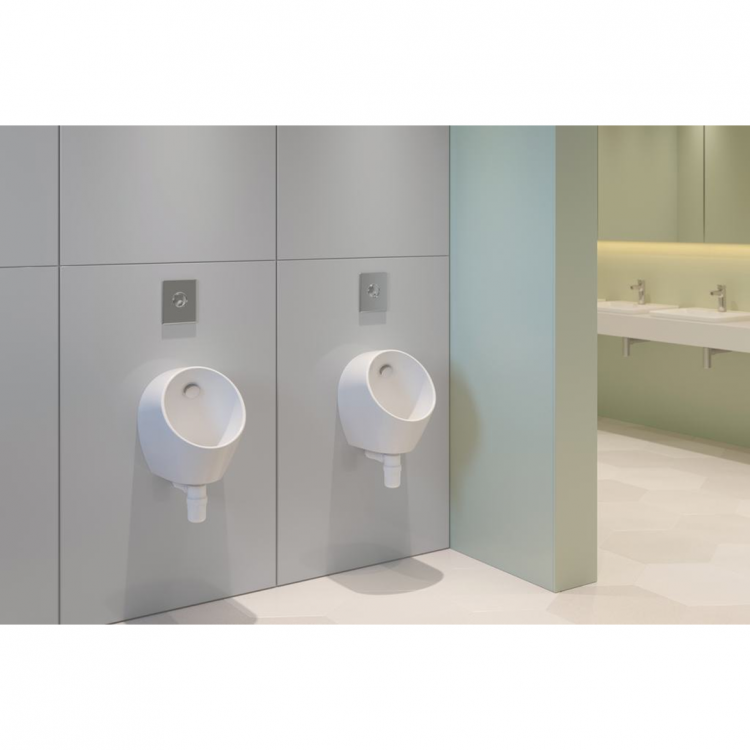 E182801 Писсуар со стандартным смывом, задняя подводка, с внешним сифоном MINI Ideal Standard SPHERO - Вид №3