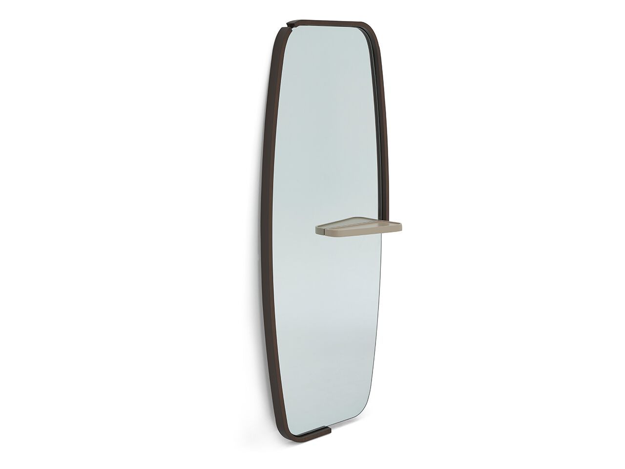 Зеркало с деревянной полкой и рамкой NDESIGN Tawny ARCH-00098182 - Вид №1