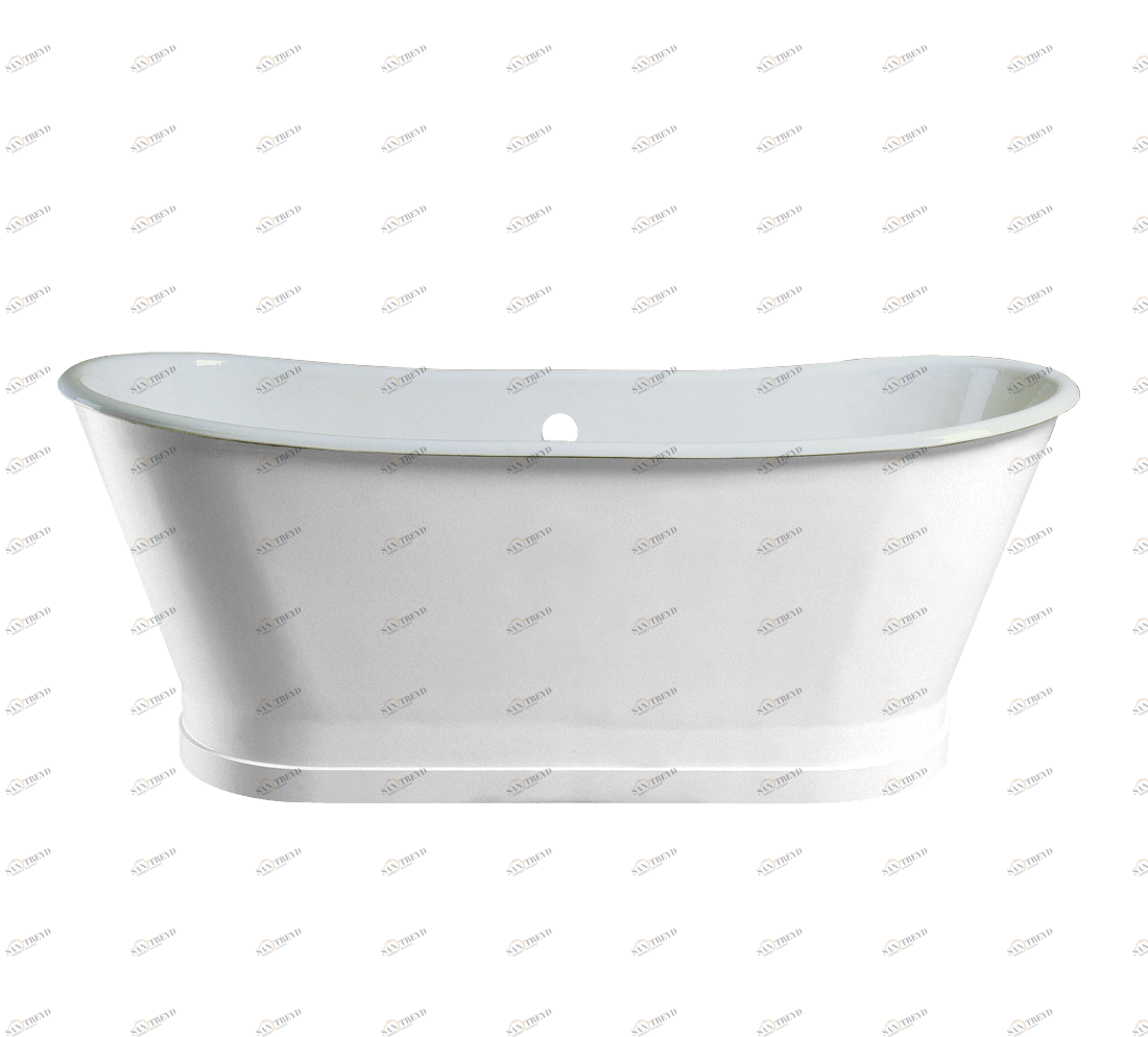 Gentry Home Новая Канада Cast iron bathtub Белый GH100960 