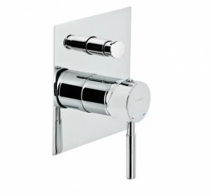 GENEBRE 65116 18 45 66 Встраиваемая однорычажная ванна-смеситель с переключателем