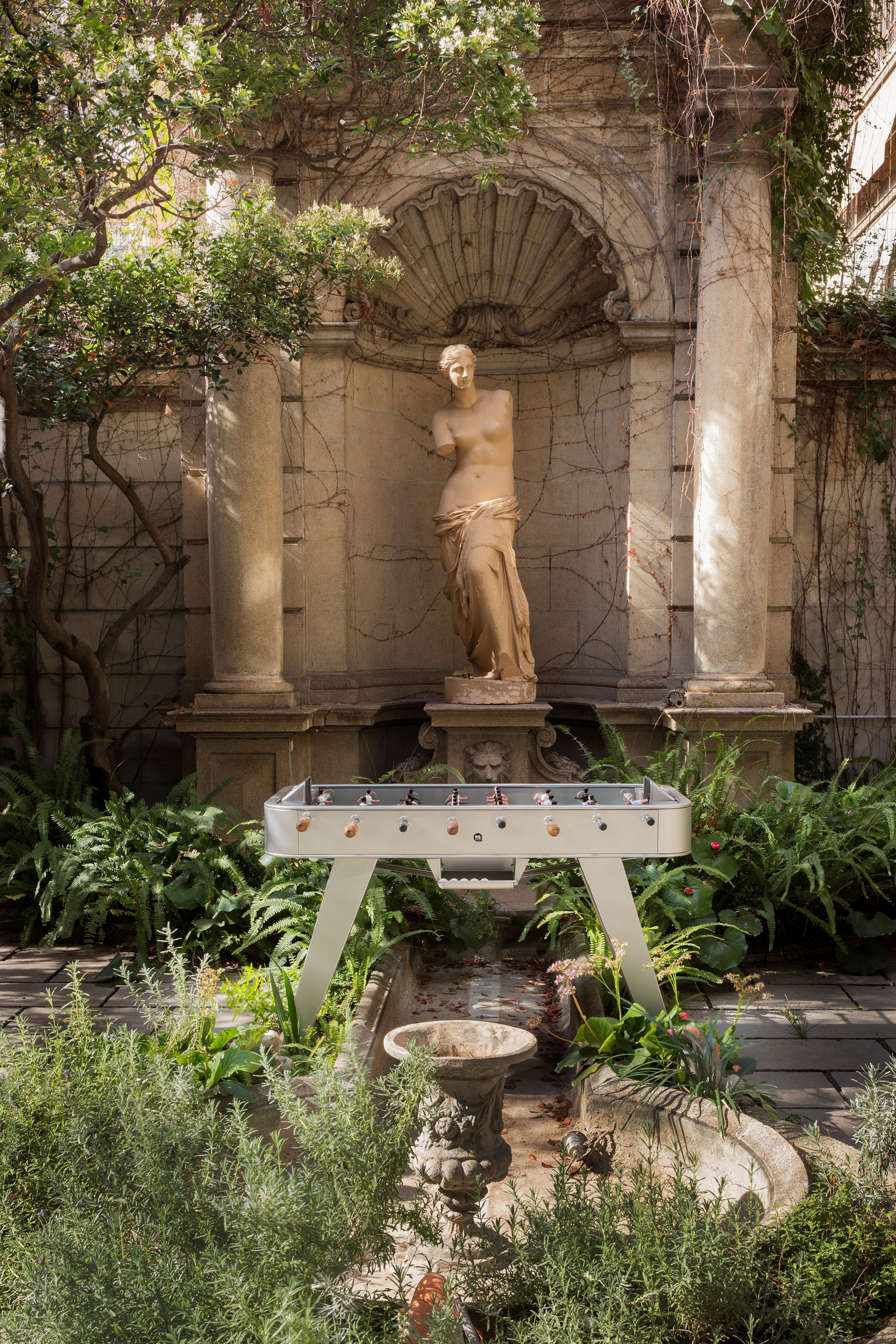 Нержавеющая сталь Calciobalilla для внутреннего и наружного применения RS Barcelona RS2 OUTDOOR FOOTBALL TABLE ARCH-00142407 - Вид №15