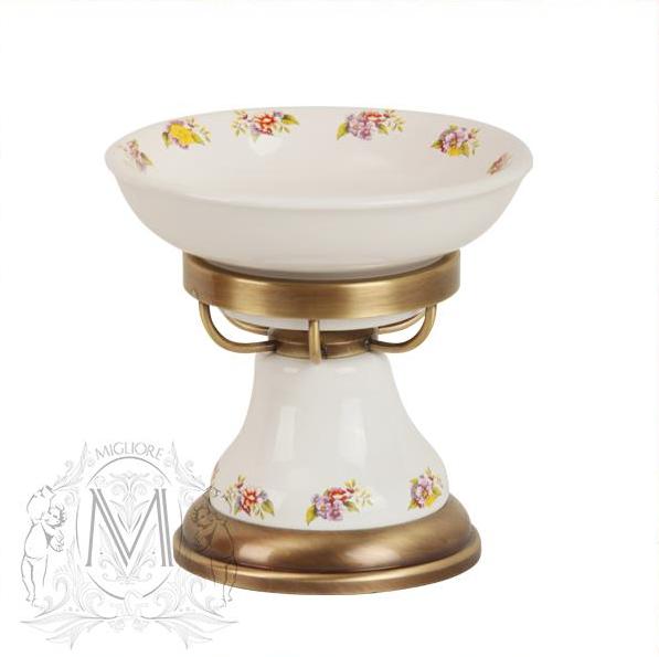 Мыльница настольная MIGLIORE Provance Ml.PRO-60.511.DO, цвет золото  - Вид №2