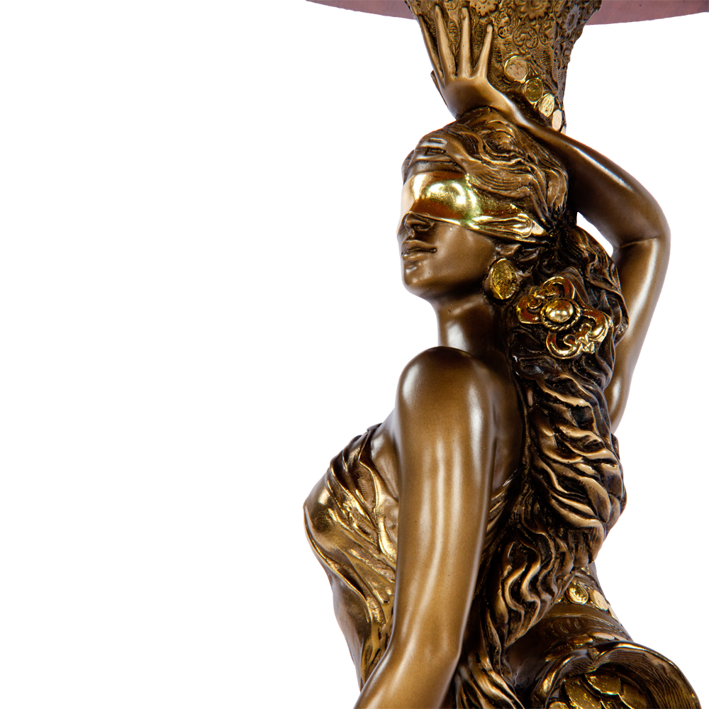 13056,11481 Подставка декоративная Фортуна Бронза BOGACHO 4627138200469, 4627138231814 - Вид №9