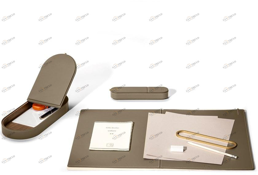 Poltrona Frau Рабочий стол из кожи La collezione - mobili e complementi sun-id-1355509