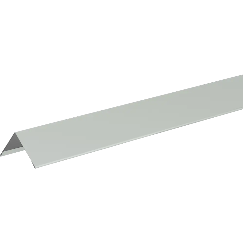 Планка угла наружного 50x50 мм 2 м 0.4мм RAL 9003 Белый 82640780 STLM-2023067 Santreyd 