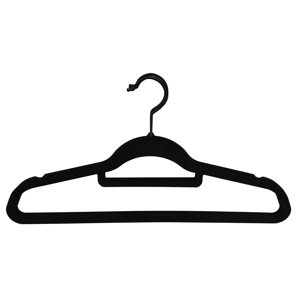 Плечики для одежды KONSENSA 45 см пластик цвет черный Плечики пластиковые STLM-2083379 - Вид №3