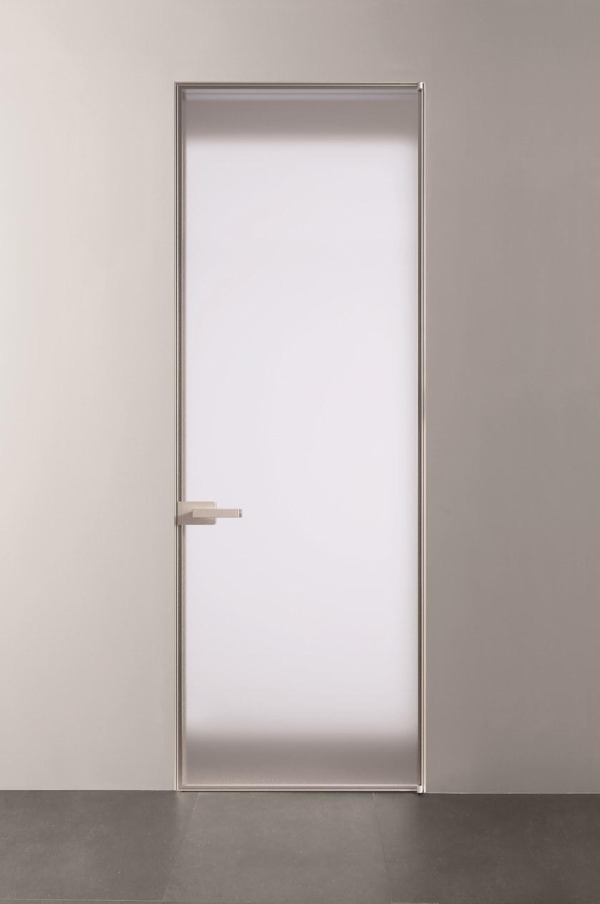 ALBED Распашная дверь из стекла заподлицо со стеной Ri-trait sun-id-1374787 - Вид №1