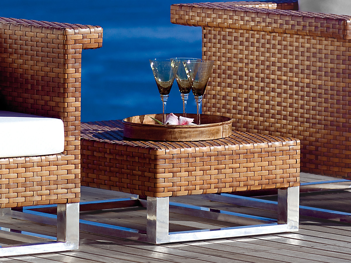 68.00.0310 Журнальный стол со стеклянной столешницей Madrigal Tobacco - 60 x 87 Mbm  - Вид №2