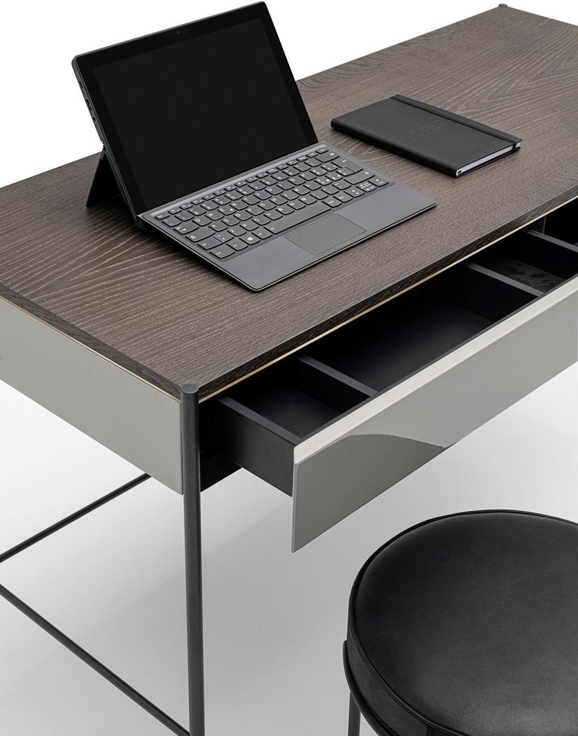 Living Divani Письменный стол из дерева с ящиками Era sun-id-1478112 - Вид №5