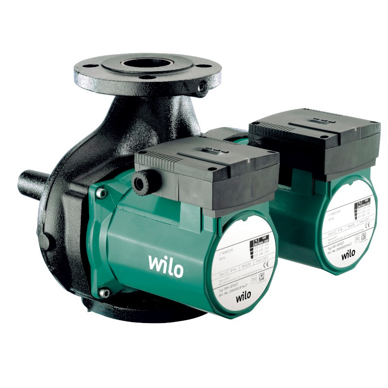 Циркуляционный насос Wilo TOP-SD 40/7 DM PN6/10 сдвоенный фланцевый 40 мм, 3-х ступенчатый переключатель, мокрый ротор 2165552