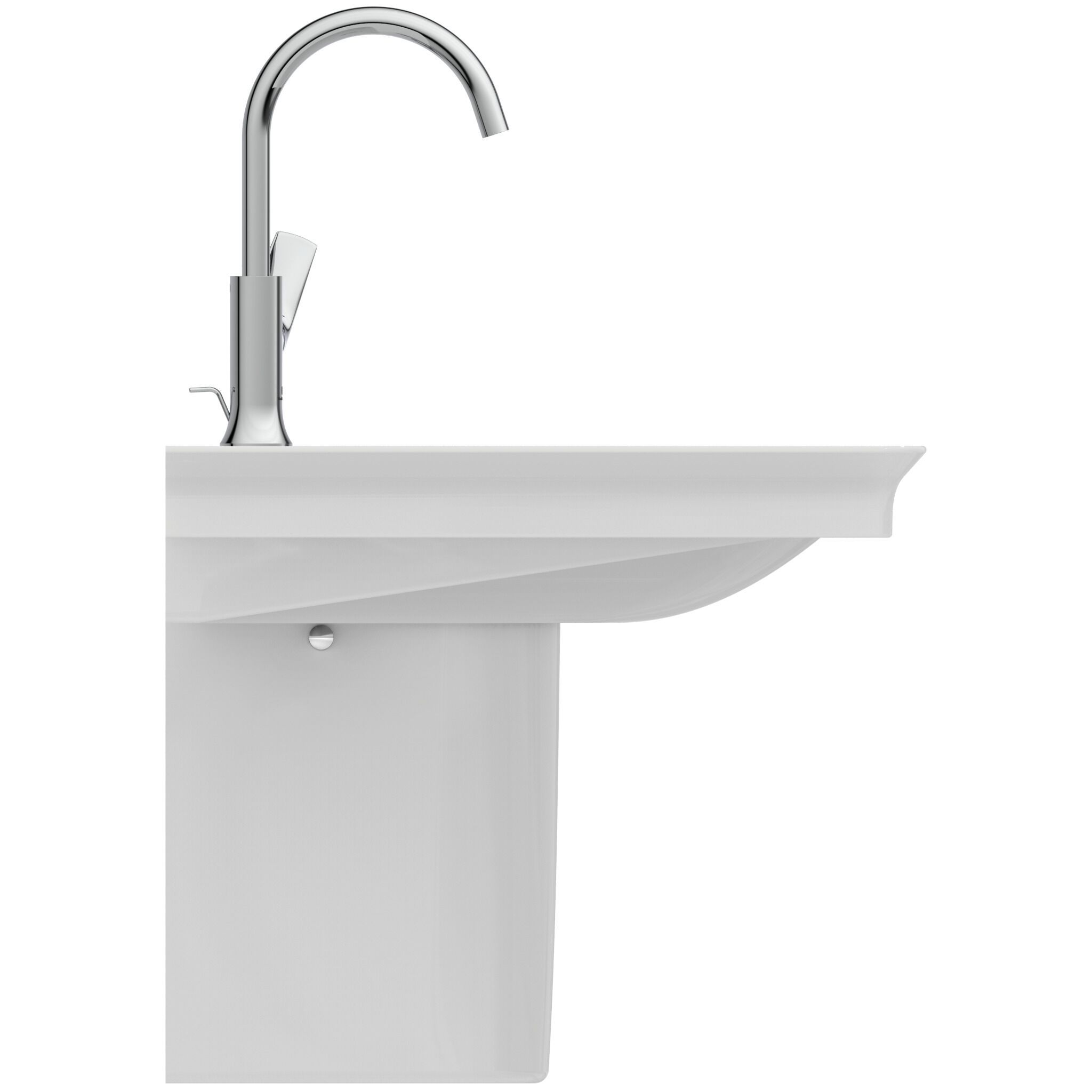 Одинарная керамическая раковина с переливом Ideal Standard La Dolce Vita ARCH-00082607 - Вид №9