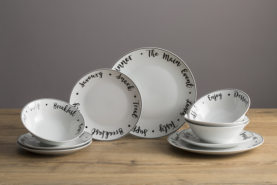 P_0059.612 Тарелка carnaby script d 21 см Price&Kensington  - Вид №5