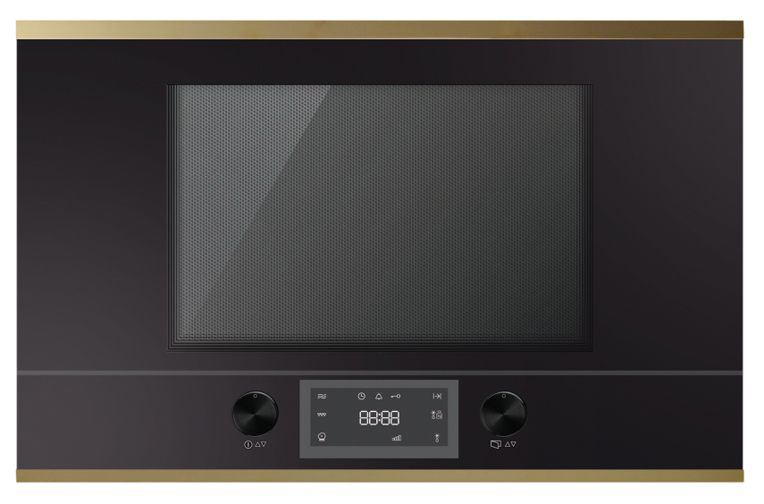 9256114 Встраиваемая микроволновая печь Kuppersbusch MR 6330.0 S4 Gold черный STDN-0078831