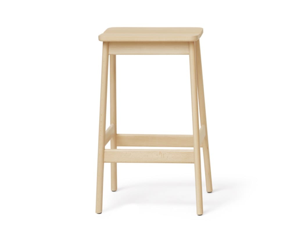 Высокий стул из бука с подставкой для ног Form & Refine Angle ARCH-00134174 - Вид №1