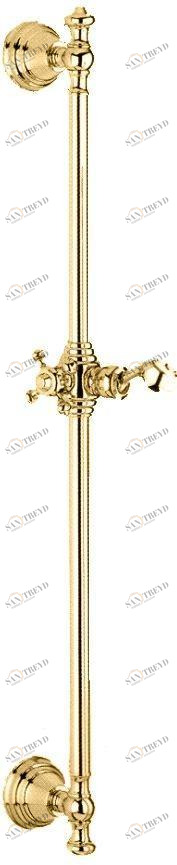 Душевая штанга MIGLIORE Barocco ML.Ric-31.110.DO 90 см, золото 