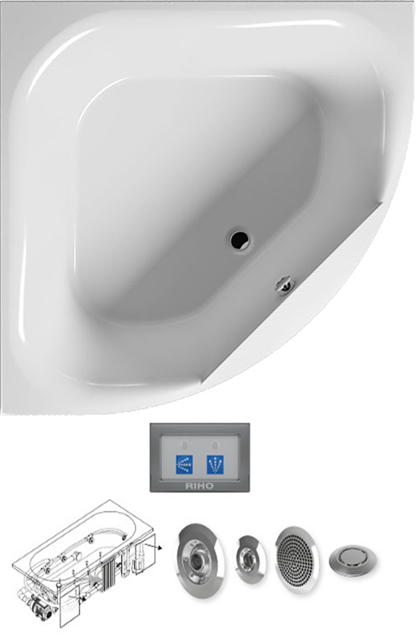 BB7000500000000_top1 Ванна Riho Atlanta Santreyd - Вид №5