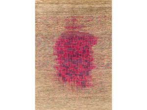 Прямоугольный шерстяной ковер