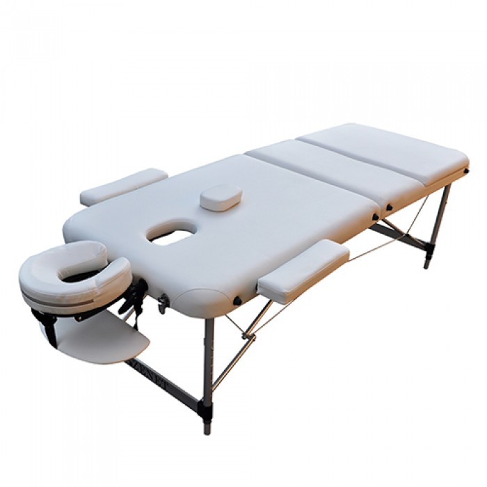 Массажный стол ZET-1049/M белый ZENET sun-id-2007922