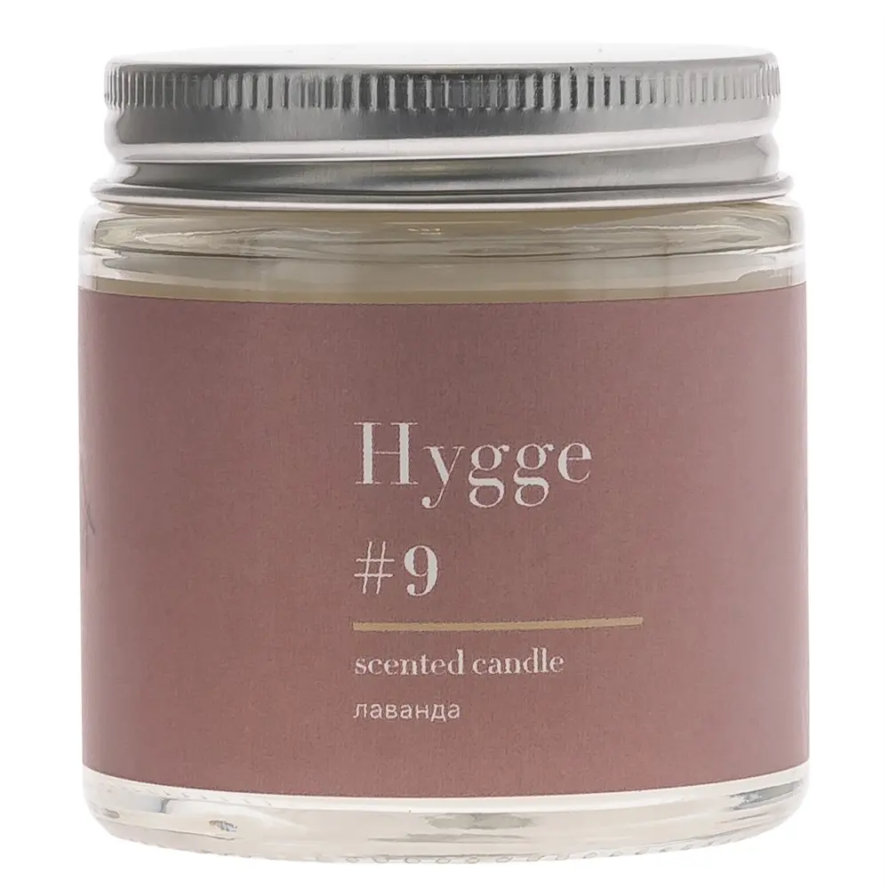 Свеча в стакане ароматизированная Arida Home Hygge N9 Лаванда STLM-2146275 - Вид №4