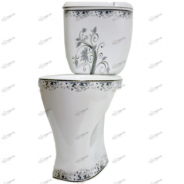 1030155 Компакт унитаз с бачком Белый Лобненский Стройфарфор  Россия 