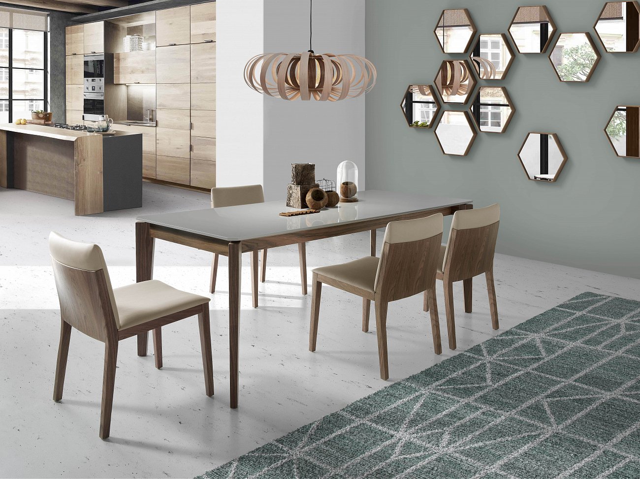 Мягкий стул кожаный Коричневый CPMK109-VISON от Angel Cerda ANGEL CERDA  241830 Бежевый  - Вид №1