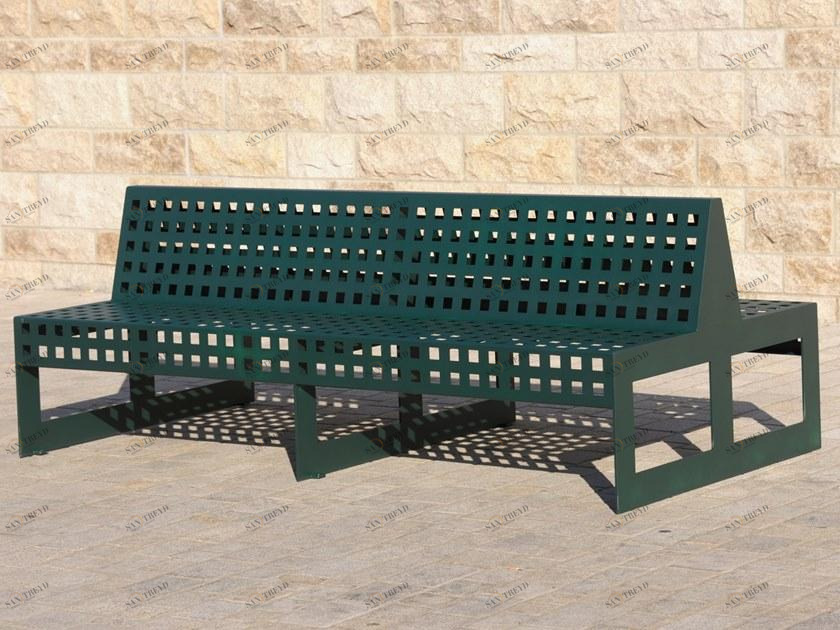 BENKERT BANKE Двойная скамья из нержавеющей стали Chalidor sun-id-1378097