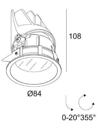 Светодиодный потолочный светильник Deltalight Entero ARCH-00098239 - Вид №3