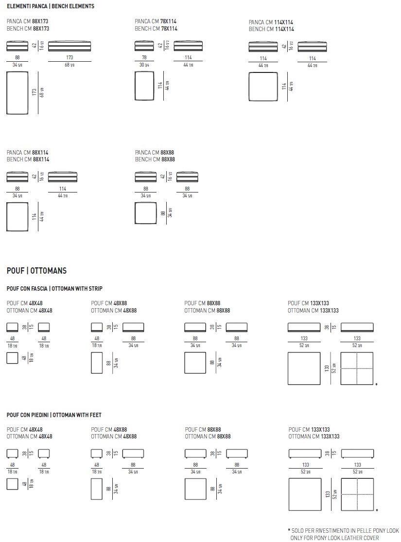 Minotti Пуф West sun-id-1381011 - Вид №5
